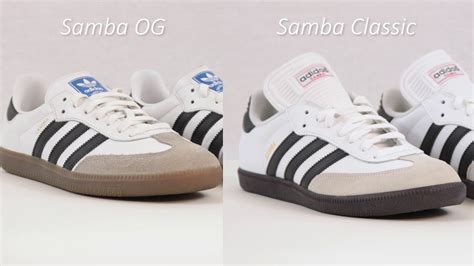 adidas samba original vs classic|Adidas Samba vs vl court.